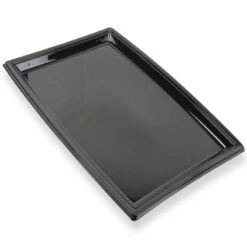 5 Plateaux Grand Modèle Noir 34,5 X 24 Cm