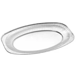 5 Plateaux Ovales Aluminium 35 Cm 5 5 Plateaux Ovales Aluminium 35 Cm -Vacances Vaisselle Magasin 5 plateaux ovales aluminium 35 cm 1