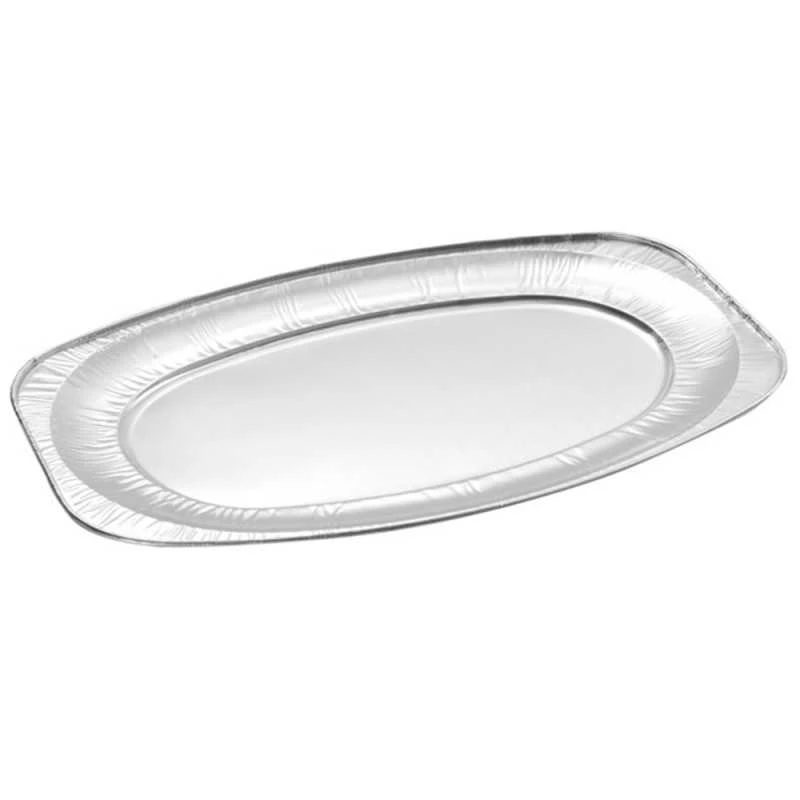 5 Plateaux Ovales Aluminium 46 Cm 4 5 Plateaux Ovales Aluminium 46 Cm – Image 2