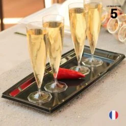 5 Plateaux Rectangulaire Noir 34,5 X 15,5 Cm 8 5 Plateaux Rectangulaire Noir 34,5 X 15,5 Cm -Vacances Vaisselle Magasin 5 plateaux rectangulaire noir recyclable 345 x 155 cm 1