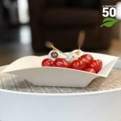 50 Assiettes Creuse Carrée Fibre Naturelle Blanc 18 Cm 9 50 Assiettes Creuse Carrée Fibre Naturelle Blanc 18 Cm -Vacances Vaisselle Magasin 50 assiettes creuse carree fibre naturelle blanc 18 cm 1