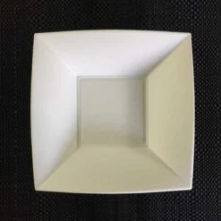 50 Assiettes Creuse Carrée Fibre Naturelle Blanc 18 Cm 10 50 Assiettes Creuse Carrée Fibre Naturelle Blanc 18 Cm -Vacances Vaisselle Magasin 50 assiettes creuse carree fibre naturelle blanc 18 cm 2