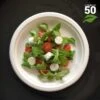 50 Assiettes Rondes 23 Cm -Vacances Vaisselle Magasin 50 assiettes rondes 23cm biodegradables et compostables
