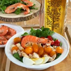 50 Bols Saladier Fibre Nature 95 Cl -Vacances Vaisselle Magasin 50 bols saladier fibre nature 95 cl 5