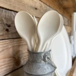 50 Cuillères Carton Blanc Nature 17 Cm 9 50 Cuillères Carton Blanc Nature 17 Cm -Vacances Vaisselle Magasin 50 cuilleres carton blanc nature 17 cm 2