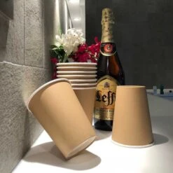 50 Gobelets Carton Esprit Kraft 35 Cl 18 50 Gobelets Carton Esprit Kraft 35 Cl -Vacances Vaisselle Magasin 50 gobelet carton esprit kraft 35 cl 5