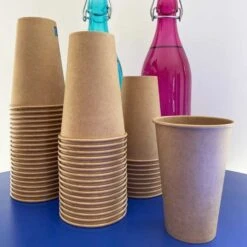 50 Gobelets Carton 100 % Kraft 35 Cl 11 50 Gobelets Carton 100 % Kraft 35 Cl -Vacances Vaisselle Magasin 50 gobelets carton 100 kraft 35 cl 2