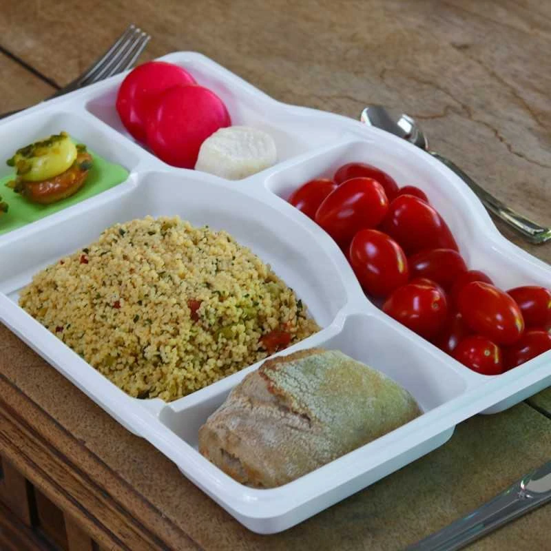 50 Plateaux Repas 5 Cases 6 50 Plateaux Repas 5 Cases – Image 4