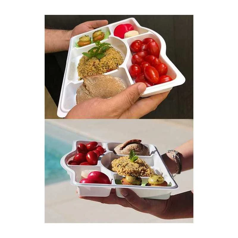 50 Plateaux Repas 5 Cases 9 50 Plateaux Repas 5 Cases – Image 7