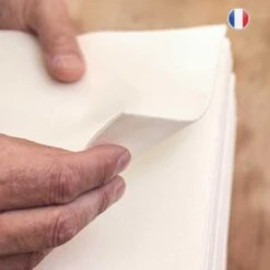 50 Serviettes Blanches Non-tissées 40 X 40 Cm -Vacances Vaisselle Magasin 50 serviettes blanche non tissees 40 x 40 cm 3