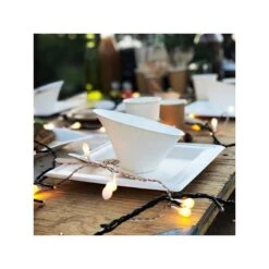 50 Verrines Biseautées Larges Fibres Naturelles 8 50 Verrines Biseautées Larges Fibres Naturelles -Vacances Vaisselle Magasin 50 verrines biodegradables biseautees larges 1