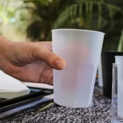 6 Verres Cocktail 42 Cl Cristal Plastique Réutilisable -Vacances Vaisselle Magasin 6 verres cocktail cristal 42cl lavables reutilisables 4