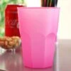 6 Verres Cocktail Plastique Réutilisable Fuchsia 42 Cl -Vacances Vaisselle Magasin 6 verres cocktail fuchsia 42cl lavables reutilisables