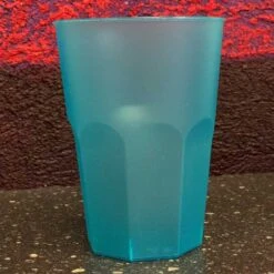 6 Verres Cocktail Plastique Réutilisable Turquoise 42 Cl -Vacances Vaisselle Magasin 6 verres cocktail turquoise 42cl lavables reutilisables 1
