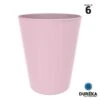 6 Verres Coniques Duréka Roses Incassable 33 Cl 2 6 Verres Coniques Duréka Roses Incassable 33 Cl -Vacances Vaisselle Magasin 6 verres conique rose incassable reutillisable 33 cl