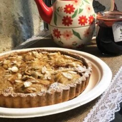 50 Assiettes Rondes 26 Cm -Vacances Vaisselle Magasin assiette biodegradable ronde 26 cm par 50 1 4