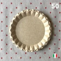 50 Assiettes Carton Kraft Design 18 Cm -Vacances Vaisselle Magasin assiette carton kraft design 18cm par 50 2