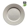 50 Assiettes 100% Fibres Design Blanc 23 Cm 2 50 Assiettes 100% Fibres Design Blanc 23 Cm -Vacances Vaisselle Magasin assiettes biodegradables design blanc 23 cm par 50