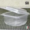 50 Barquettes Chaleur 1000 Gr - Couvercle Attenant -Vacances Vaisselle Magasin barquette chaleur 1000gr couvercle attenant 1000 gr