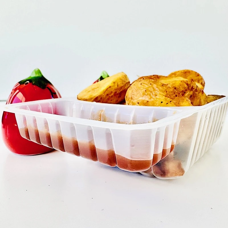 100 Barquettes à Frites 500 Gr + Compartiment 5 100 Barquettes à Frites 500 Gr + Compartiment – Image 3