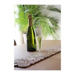 Centre De Table Déco Bois Rectangulaire 80 X 15 Cm -Vacances Vaisselle Magasin centre de table deco bois rectangulaire 80 x 15cm 5