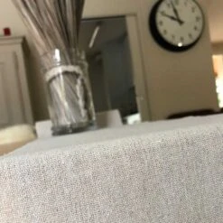 Chemin De Table 100% Lin Naturel 5 M -Vacances Vaisselle Magasin chemin de table 100 lin naturel 5 metres 3
