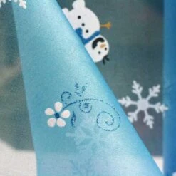 Chemin De Table Bonhomme De Neige 5 M -Vacances Vaisselle Magasin chemin de table bonhomme de neige 5 m 2