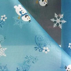 Chemin De Table Bonhomme De Neige 5 M -Vacances Vaisselle Magasin chemin de table bonhomme de neige 5 m 4