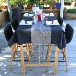 Chemin De Table Glitter Pailleté Argent 5 M -Vacances Vaisselle Magasin chemin de table glitter paillete argent 5 m 4