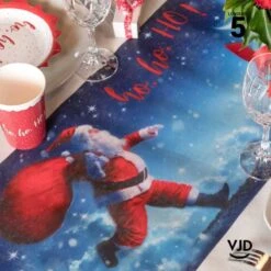 Chemin De Table Hohoho, Père Noël 5 M