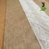Chemin De Table Jute Et Dentelle 60 Cm X 3 M -Vacances Vaisselle Magasin chemin de table jute dentelle 60 cm x 3 metres