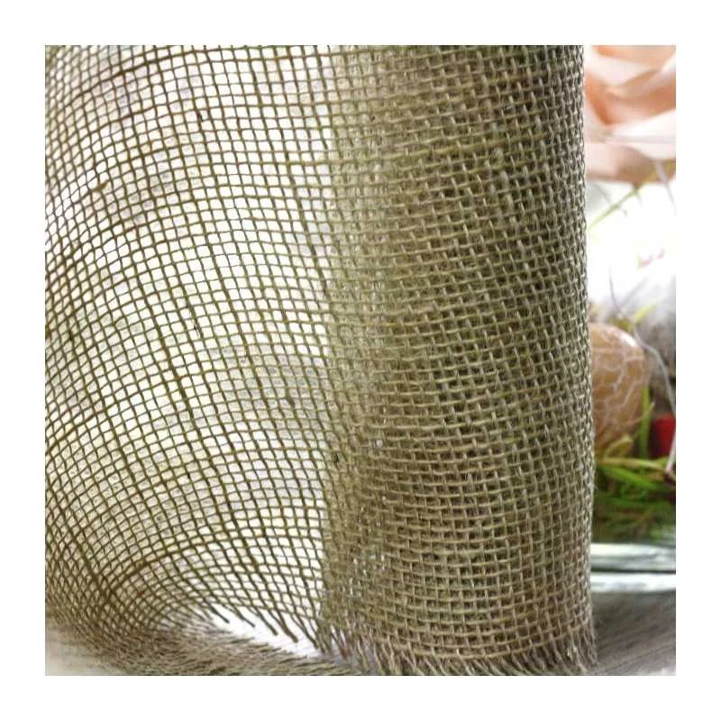 Chemin De Table Jute Maille Large 5 M 4 Chemin De Table Jute Maille Large 5 M – Image 2