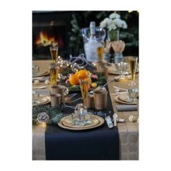 Chemin De Table Kraft Noir Inscriptible 10 M -Vacances Vaisselle Magasin chemin de table kraft noir 10 metres 7