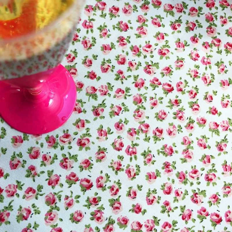 Chemin De Table Non-tissé Avec Roses 5 M 7 Chemin De Table Non-tissé Avec Roses 5 M – Image 5