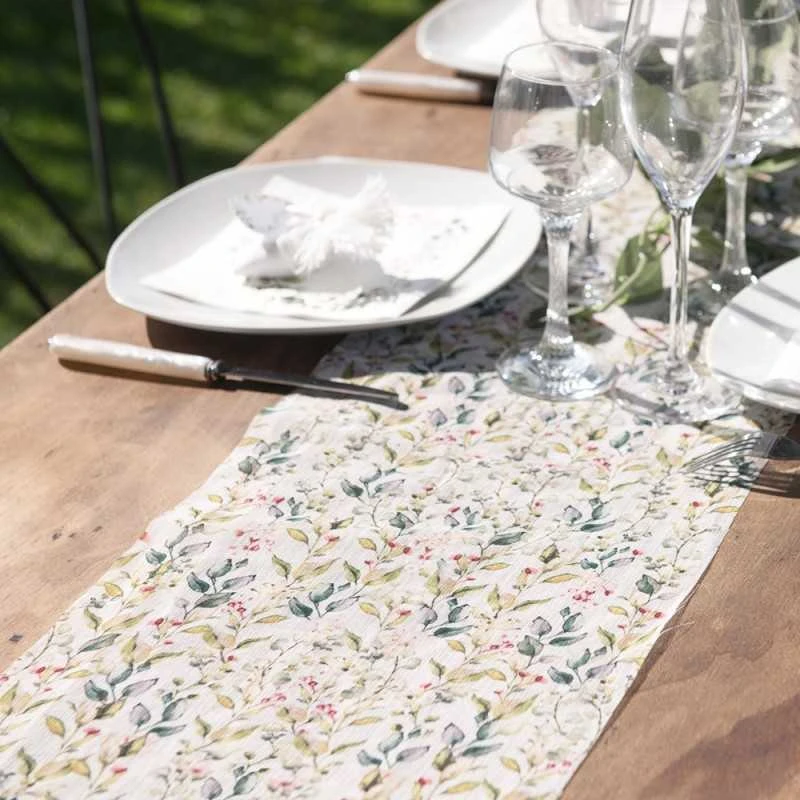 Chemin De Table Mariage Végétal 3 M 4 Chemin De Table Mariage Végétal 3 M – Image 2