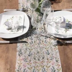 Chemin De Table Mariage Végétal 3 M 7 Chemin De Table Mariage Végétal 3 M -Vacances Vaisselle Magasin chemin de table mariage vegetal 3 m 2