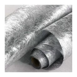 Chemin De Table Romance Intissé Argent 10 M -Vacances Vaisselle Magasin chemin de table romance intisse argent 10 metres 3