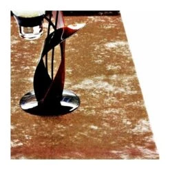 Chemin De Table Romance Intissé Chocolat 10 M -Vacances Vaisselle Magasin chemin de table romance intisse chocolat 10 metres 2