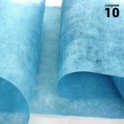 Chemin De Table Romance Intissé Turquoise 10 M