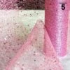 Chemin De Table Glitter Pailleté Rose 5 M -Vacances Vaisselle Magasin chemins de table glitter paillete rose 5 metres