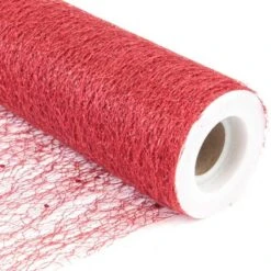 Chemin De Table Glitter Pailleté Rouge 5 M -Vacances Vaisselle Magasin chemins de table glitter paillete rouge 5 metres 4