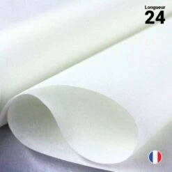 Vacances Vaisselle Magasin 13 Chemins De Table En Non-tissé Blanc 24 M