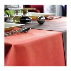 Chemins De Table En Non-tissé Chocolat 24 M 7 Chemins De Table En Non-tissé Chocolat 24 M -Vacances Vaisselle Magasin chemins de table non tisse chocolat 24 metres 2