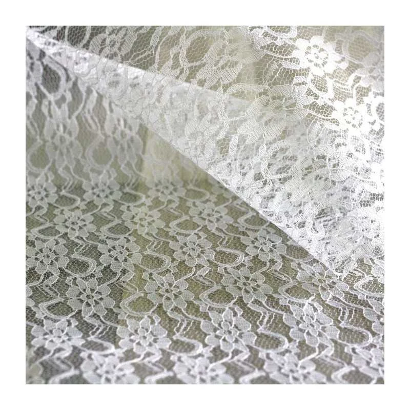 Chemin De Table Romantique Blanc 5 M 4 Chemin De Table Romantique Blanc 5 M – Image 2