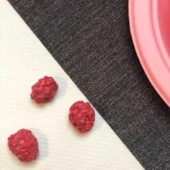 Chemins De Table Tissu Anthracite 5 M -Vacances Vaisselle Magasin chemins de table tissu anthracite 5 metres 3