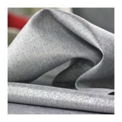 Chemin De Table Tissu Argent 5 M -Vacances Vaisselle Magasin chemins de table tissu argent 5 metres 1