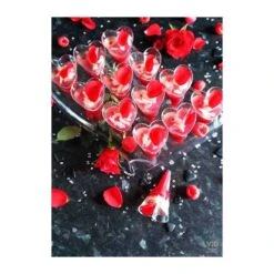 Coffret De 60 Verrines Cônes Coeur + 5 Présentoirs 33 Coffret De 60 Verrines Cônes Coeur + 5 Présentoirs -Vacances Vaisselle Magasin coffret de 60 verrines cones coeur 5 presentoirs recyclable reutilisable 15