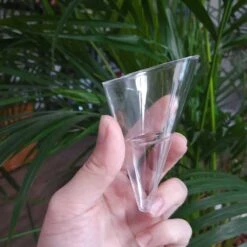 Coffret De 60 Verrines Cônes Coeur + 5 Présentoirs 21 Coffret De 60 Verrines Cônes Coeur + 5 Présentoirs -Vacances Vaisselle Magasin coffret de 60 verrines cones coeur 5 presentoirs recyclable reutilisable 3