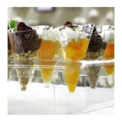 Coffret De 60 Verrines Cônes Coeur + 5 Présentoirs 22 Coffret De 60 Verrines Cônes Coeur + 5 Présentoirs -Vacances Vaisselle Magasin coffret de 60 verrines cones coeur 5 presentoirs recyclable reutilisable 4