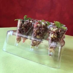 Coffret De 60 Verrines Cônes Coeur + 5 Présentoirs 25 Coffret De 60 Verrines Cônes Coeur + 5 Présentoirs -Vacances Vaisselle Magasin coffret de 60 verrines cones coeur 5 presentoirs recyclable reutilisable 7